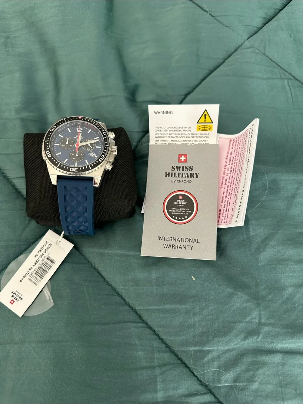 Swiss Military by Chrono Blue Sports Chronograph SM 34093.06 Watch